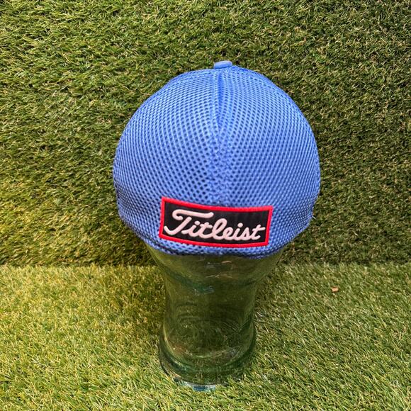 New Era Titleist FJ Blue Baseball Cap Sz Medium/Large - Picture 5 of 8